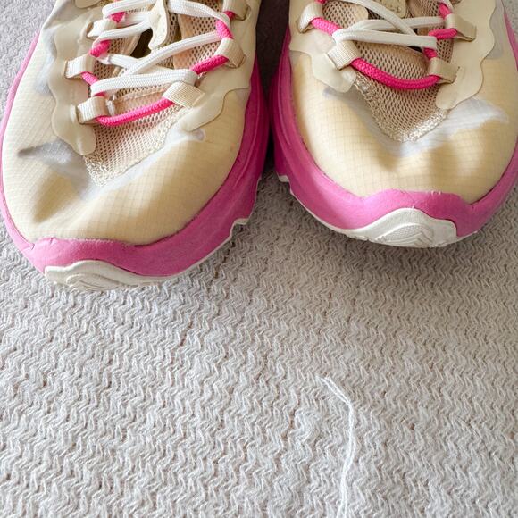 Sorel Tan + Pink Kinetic Breakthru Tech Lace Sneakers Size 9 Gorp Workout - Picture 4 of 10